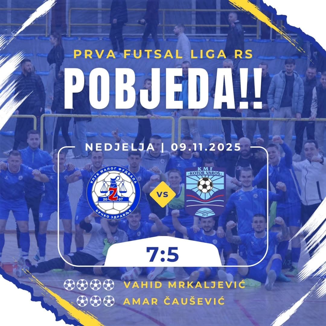 KMF BRČKO 7 - 5 KOTOR VAROŠ