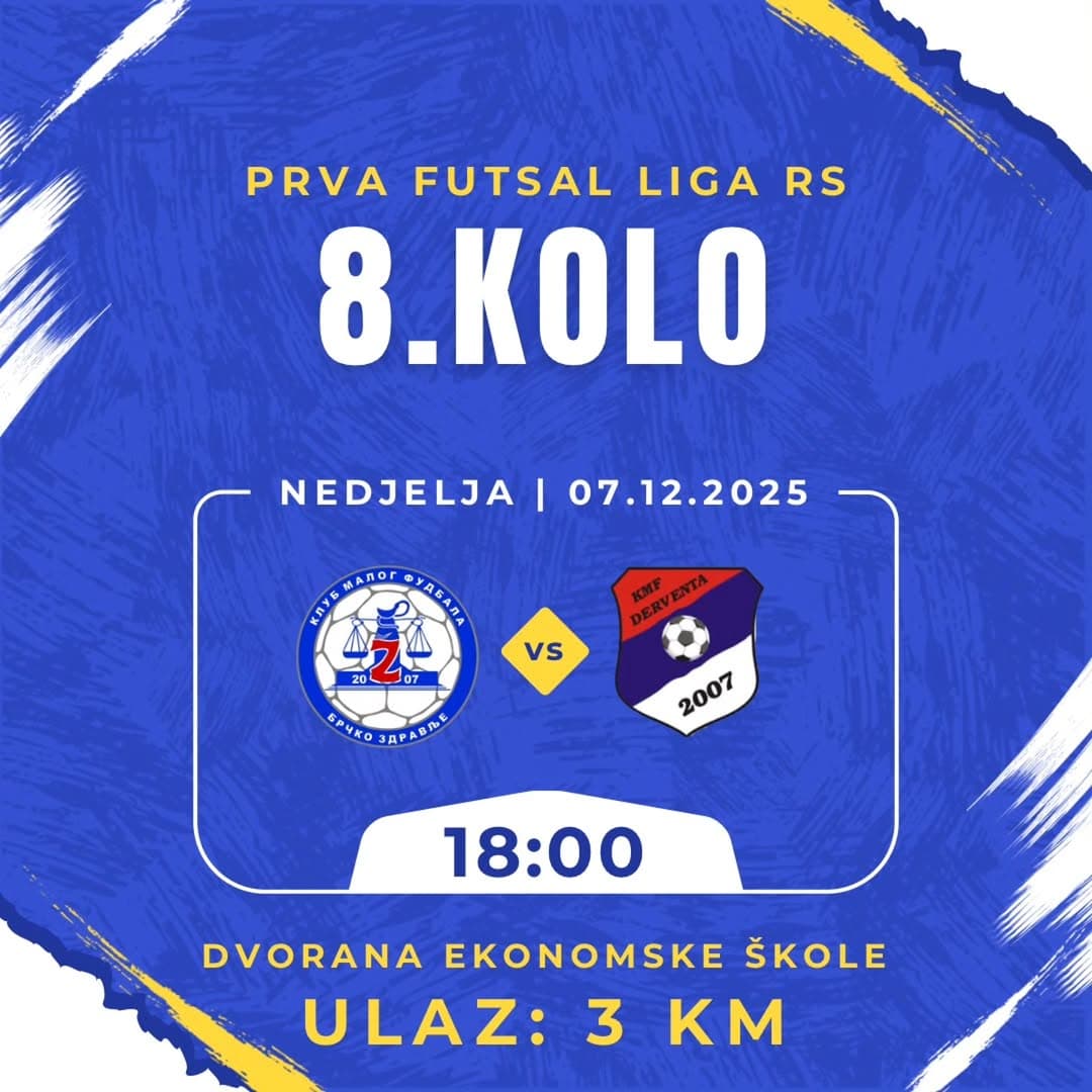 Nedjelja je rezervisana za futsal!