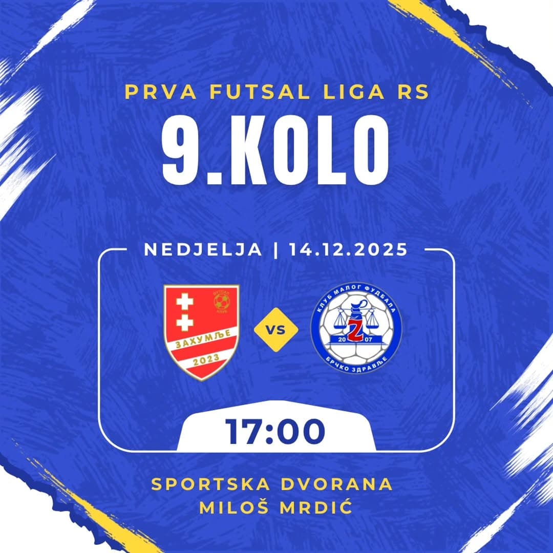 U posljednjem kolu ove polusezone i ove godine, naša futsal ekipa ide na vruće gostovanje u Trebinje, gdje nas čeka ekipa Zahumlja! Spremni smo da pokusamo da osvojimo prve gostujuće bodove, pokažemo karakter i borbenost, te godinu završimo onako kako želimo pobjedom!