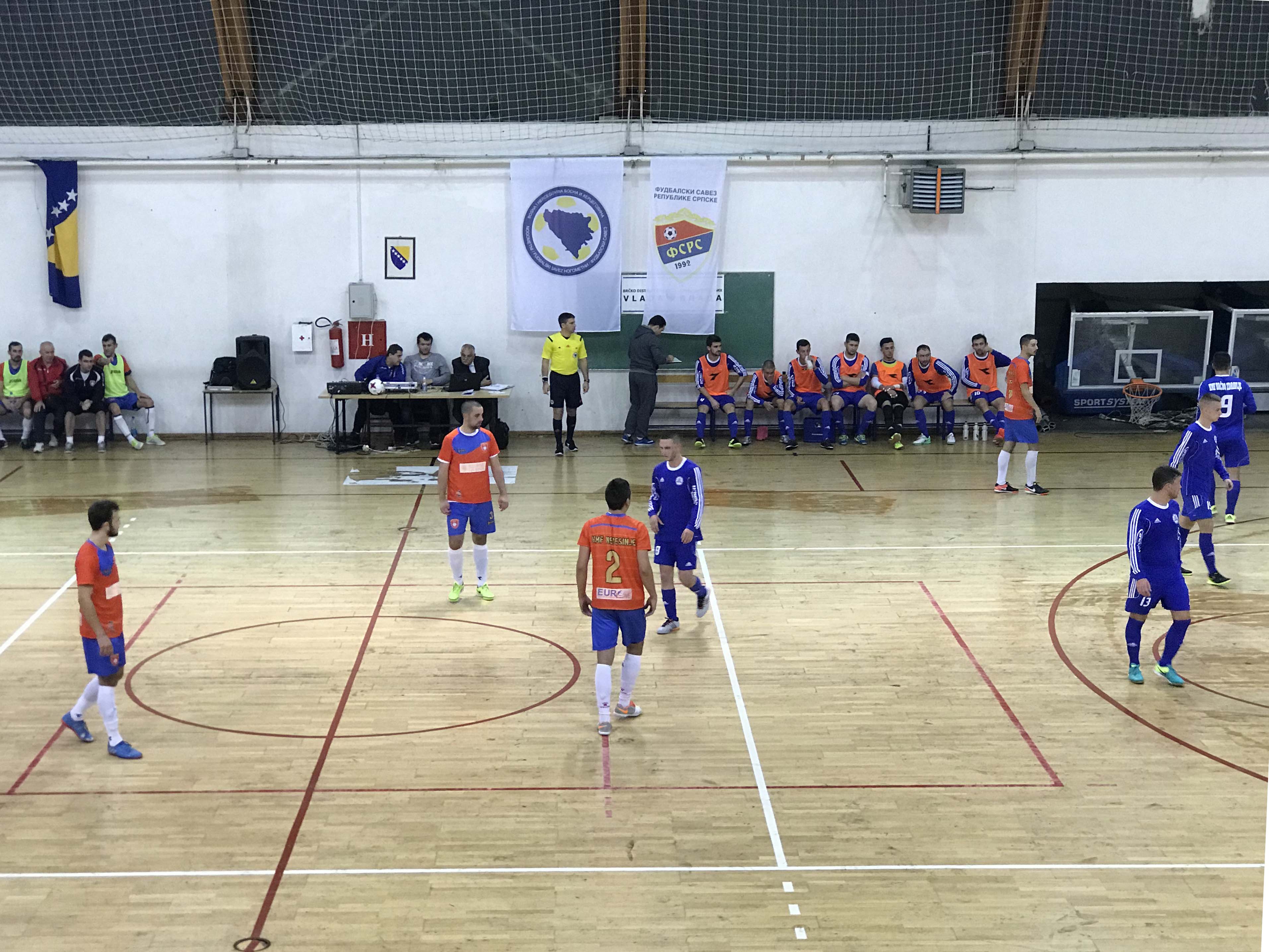 Sedmo kolo Premijer futsal lige BiH (KMF Brčko Zdravlje – KMF Nevesinje)