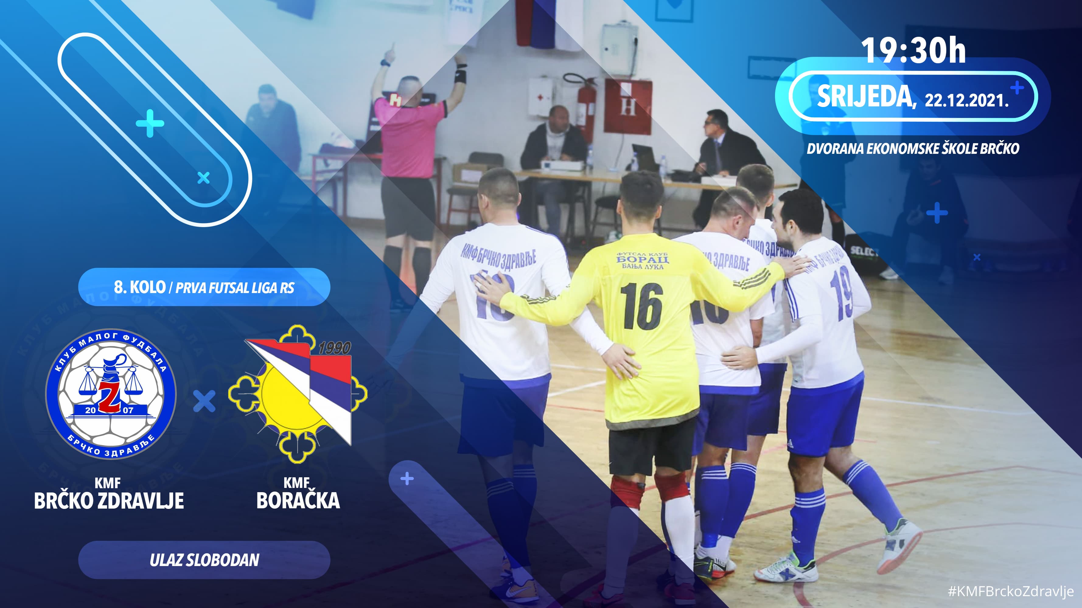 NAJAVA: Pretposljednje kolo prvog dijela protiv ekipe KMF Boračka